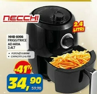 Risparmio Casa Nhb-8008 friggitrice ad aria 2.4 lt offerta