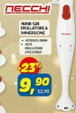 Risparmio Casa Njhb-128 frullatore a immersione offerta