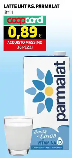 Ipercoop Latte uht p.s. PARMALAT offerta