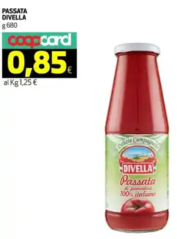 Ipercoop Passata DIVELLA offerta