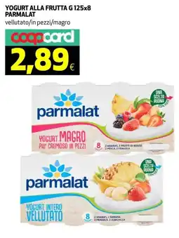 Ipercoop Yogurt alla frutta PARMALAT vellutato/in pezzi/magro offerta