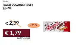 Prezzemolo e Vitale Pavesi gocciole finger offerta