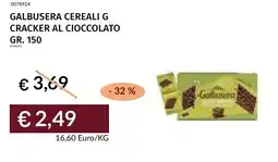 Prezzemolo e Vitale Galbusera cereali g cracker al cioccolato offerta
