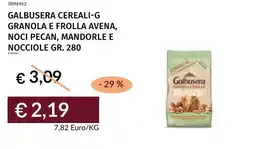 Prezzemolo e Vitale Galbusera cereali-g granola e frolla avena, noci pecan, mandorle e nocciole offerta