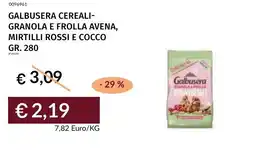 Prezzemolo e Vitale Galbusera cereali- granola e frolla avena, mirtilli rossi e cocco offerta