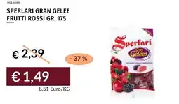 Prezzemolo e Vitale Sperlari gran gelee frutti rossi offerta