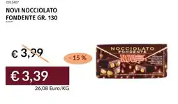 Prezzemolo e Vitale Novi nocciolato fondente offerta