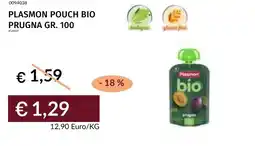 Prezzemolo e Vitale Plasmon pouch bio prugna offerta