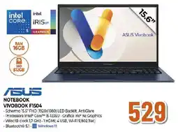 Ipercoop ASUS NOTEBOOK VIVOBOOK F1504 offerta