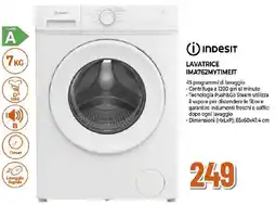 Ipercoop INDESIT LAVATRICE IMA762MYTIMEIT offerta