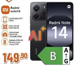 Ipercoop Redmi note 14 offerta