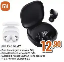 Ipercoop Xiaomi BUDS 6 PLAY offerta