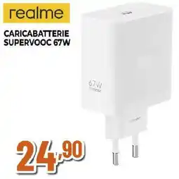 Ipercoop realme CARICABATTERIE SUPERVOOC 67W offerta