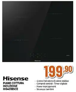 Ipercoop Hisense PIANO COTTURA INDUZIONE H16401BSCE offerta