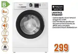Ipercoop Hotpoint ARISTON LAVATRICE NF825WKIT offerta