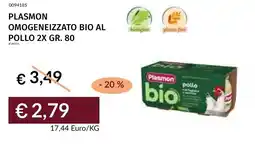 Prezzemolo e Vitale Plasmon omogeneizzato bio al pollo offerta