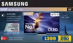 Euronics SAMSUNG S90F 4K Smart TV offerta