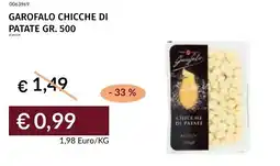 Prezzemolo e Vitale Garofalo chicche di patate offerta