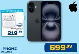 Euronics IPHONE 16 128GB offerta