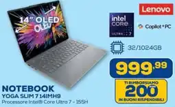 Euronics Lenovo NOTEBOOK YOGA SLIM 7 14IMH9 offerta