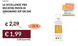 Prezzemolo e Vitale Le eccellenze p&v bucatini pasta di gragnano igp offerta