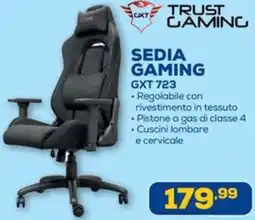 Euronics Trust gaming sedia gaming GXT 723 offerta