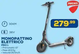 Euronics Ducati monopattino elettrico pro1 offerta