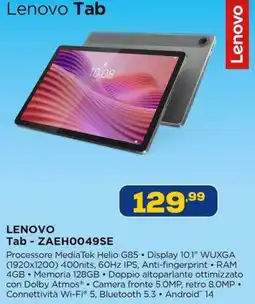 Euronics LENOVO Tab - ZAEH0049SE offerta