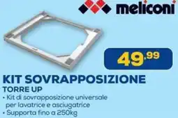 Euronics Meliconi kit sovrapposizione torre up offerta