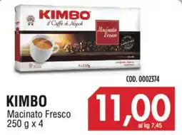Carico Cash & Carry KIMBO Macinato Fresco offerta