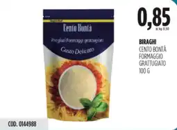 Carico Cash & Carry Biraghi cento bontà formaggio grattugiato offerta