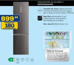Euronics Haier FRIGORIFERO 2D 60 SERIE 5 HDPW5620ANPD offerta