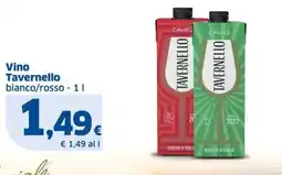 Sigma Vino Tavernello offerta