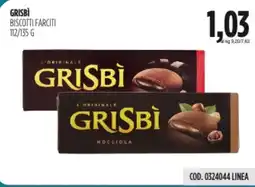 Carico Cash & Carry Grisbì biscotti farciti offerta