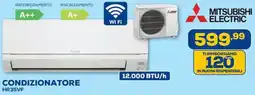 Euronics MITSUBISHI ELECTRIC CONDIZIONATORE HR35VF offerta