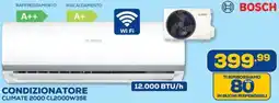 Euronics BOSCH CONDIZIONATORE CLIMATE 2000 CL2000W35E offerta