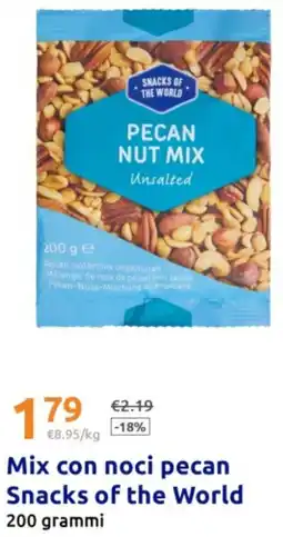 Action Mix con noci pecan Snacks of the World offerta
