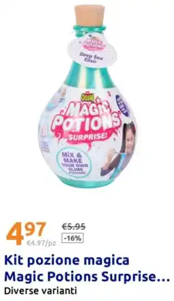 Action Kit pozione magica Magic Potions Surprise offerta