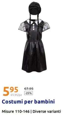 Action Costumi per bambini offerta