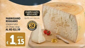 Deco Supermercati Parmigiano reggiano offerta