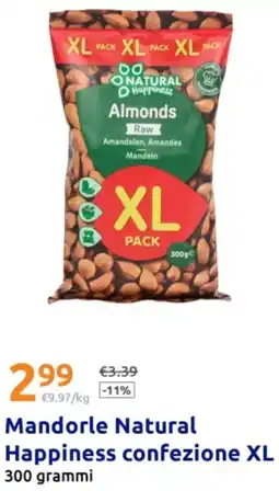 Action Mandorle Natural Happiness confezione XL offerta
