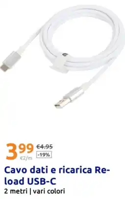 Action Cavo dati e ricarica Re-load USB-C offerta