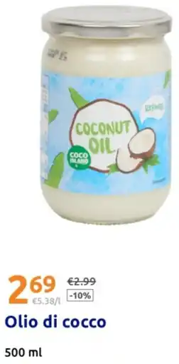 Action Olio di cocco offerta