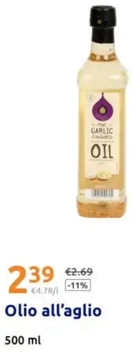 Action Olio all'aglio offerta