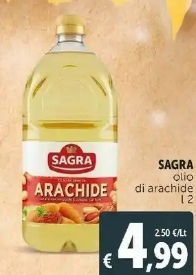 Deco Supermercati Olio di semi di arachide 2000 g(ml) offerta