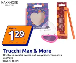 Action Trucchi Max & More offerta