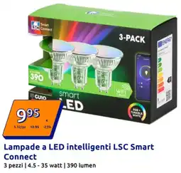 Action Lampade a LED intelligenti LSC Smart Connect offerta