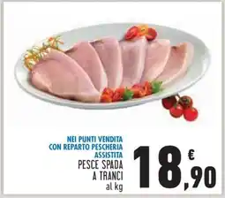 Conad PESCE SPADA A TRANCI offerta
