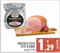 Conad Prosciutto Cotto Fette di Bontà offerta