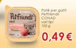 Conad Patè per gatti offerta